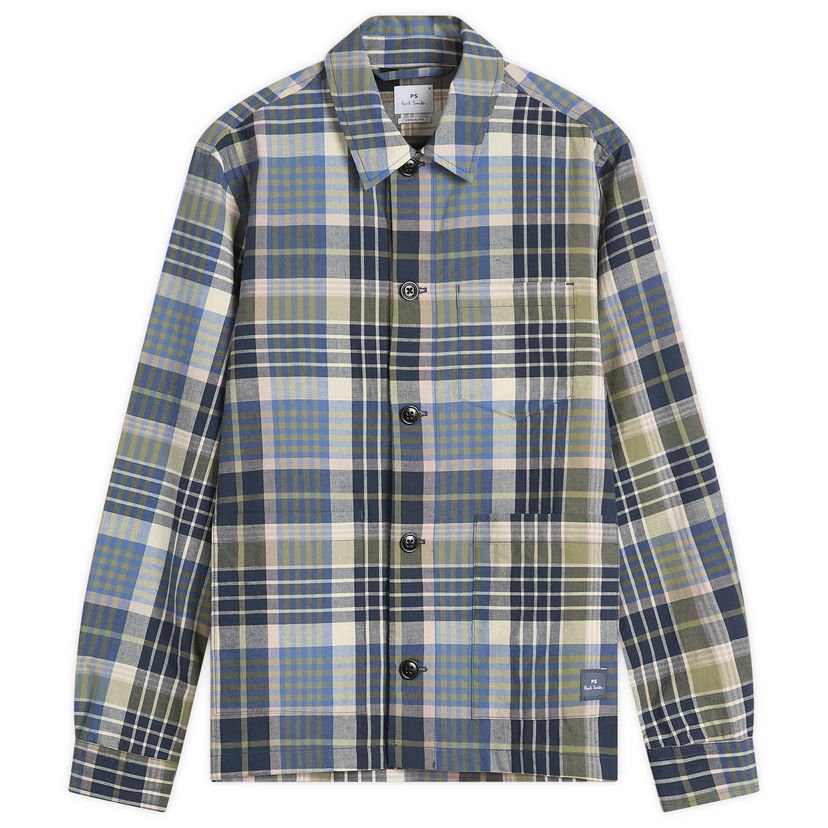 Košulja Paul Smith Paul Smith Madras Check Overshirt, Size Large Višebojno | M2R-757Y-P22353-46