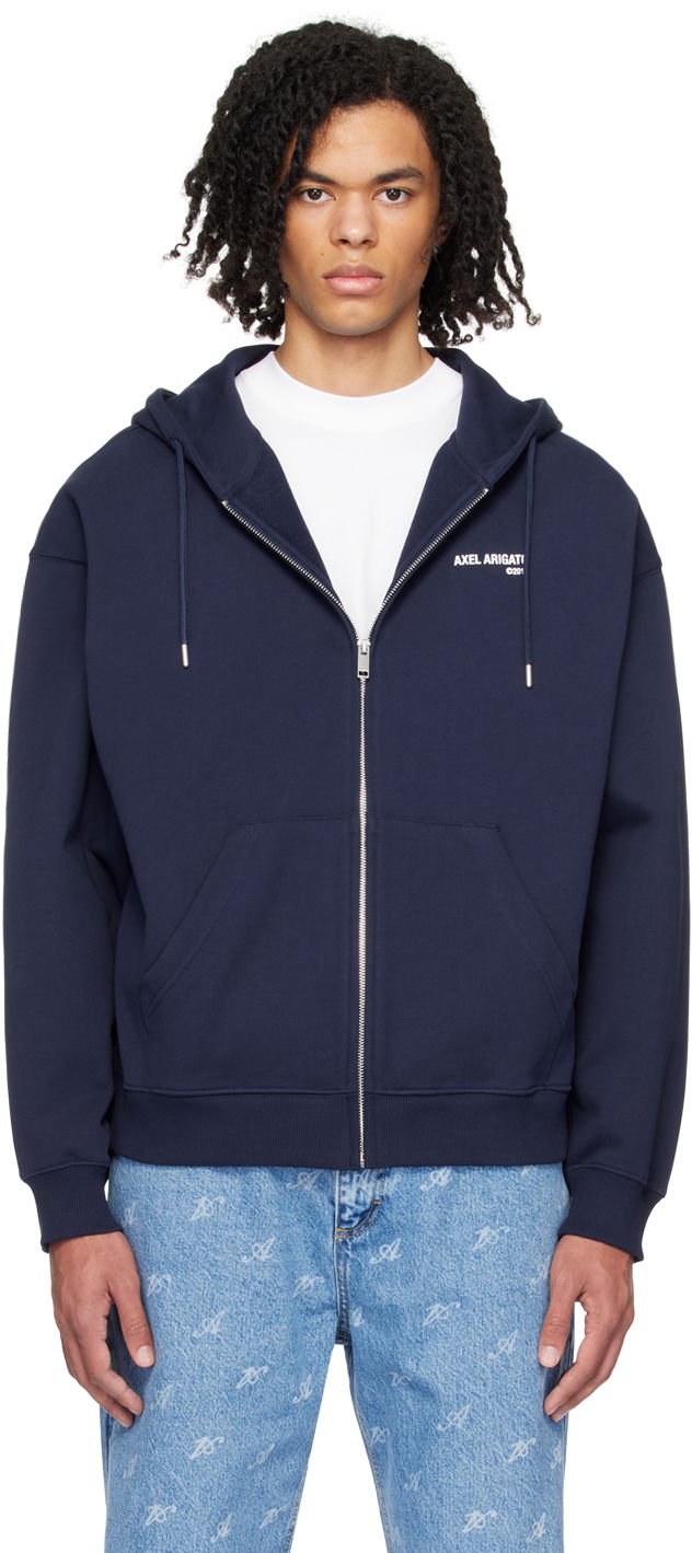 Dukserice AXEL ARIGATO Field Hoodie Tamnoplava | A2217003