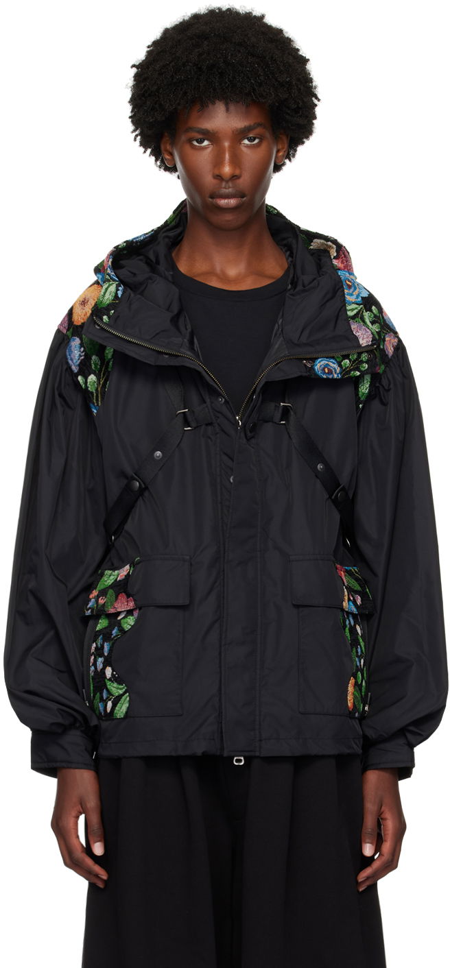 Jakna Andersson Bell Black Harness Jacket Crna | awa624u