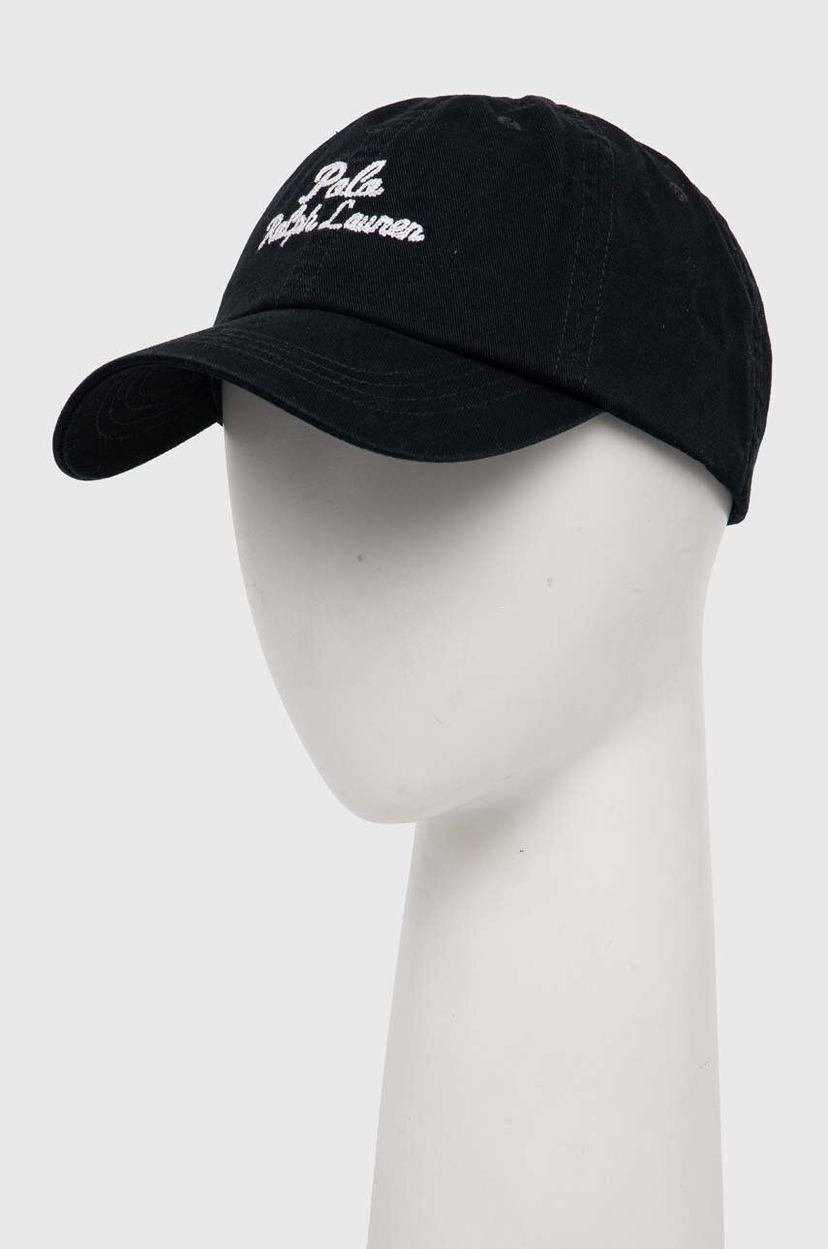 Kapa Polo by Ralph Lauren Baseball Cap With Logo Crna | 211954882