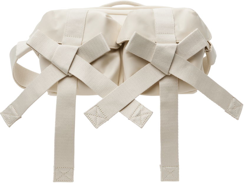 Torba za rame Simone Rocha Simone Rocha Classic Bow Crossbody Bag Bež | BAG149-M 0761