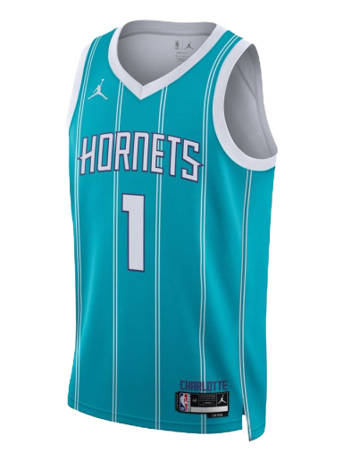 Dres Jordan Dri-FIT NBA Charlotte Hornets Icon Edition 2022/23 Swingman Jersey Tirkiz | DN1998-415