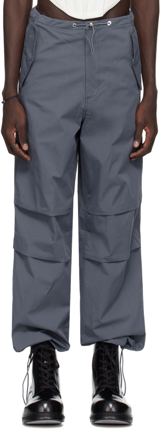 Cargo hlače Dion Lee Toggle Trousers Plava | C2100PS24