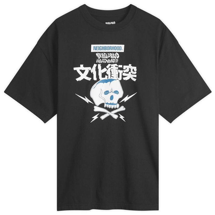 Majica kratkih rukava Neighborhood Rebel Dread Hardware Graphic T-Shirt, Size Large Crna | 242PCDRN-ST03S-BLK