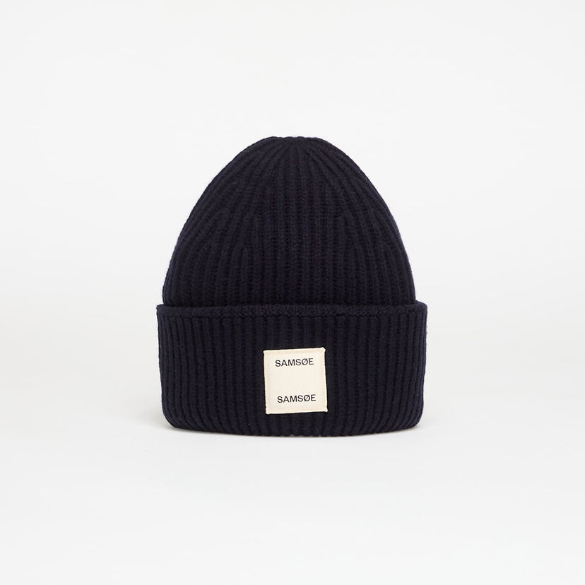 Kapica Samsoe Samsoe Samsøe Samsøe Salute Beanie Tamnoplava | F24300118_194011TCX
