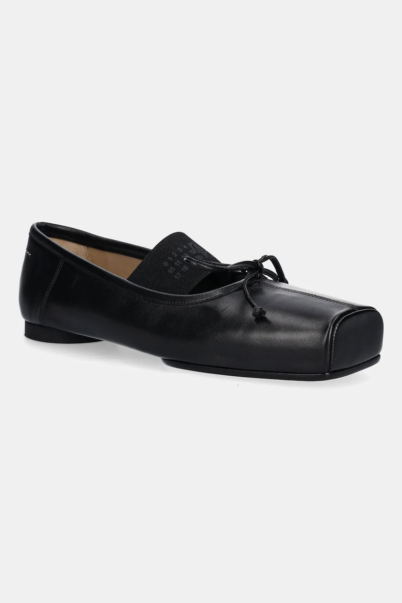 Tenisice i cipele Maison Margiela MM6 Maison Margiela Leather Ballerinas Crna | S59WZ0103.P3628.T8013