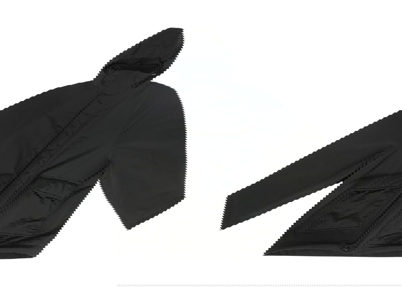 Parka Balenciaga BB Icon Kick Oversized Parka Crna | 704548TMO171000, 0