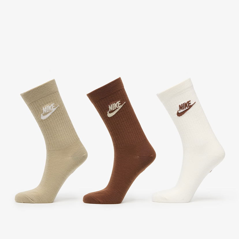 Čarape Nike Sportswear Everyday Essential Crew Socks 3-Pack Bijela | DX5025-904