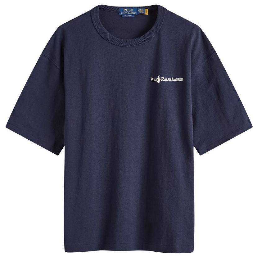 Majica kratkih rukava Polo by Ralph Lauren Ralph Lauren Relaxed Fit Chest Logo T-Shirt Tamnoplava | 710964714002