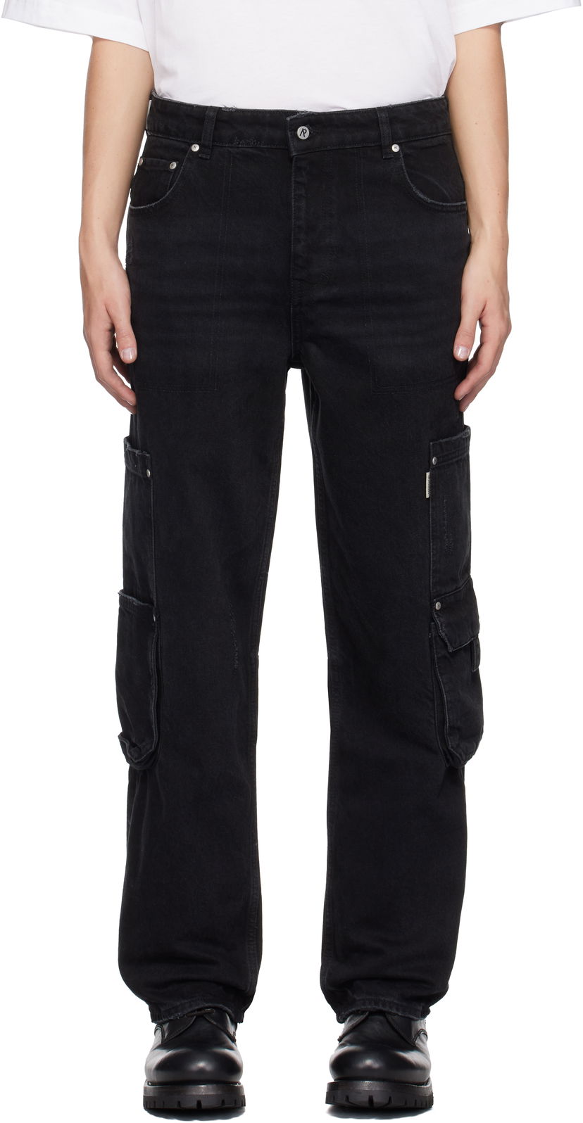 Jeans Represent Clo Workshop Jeans Crna | MLM6082