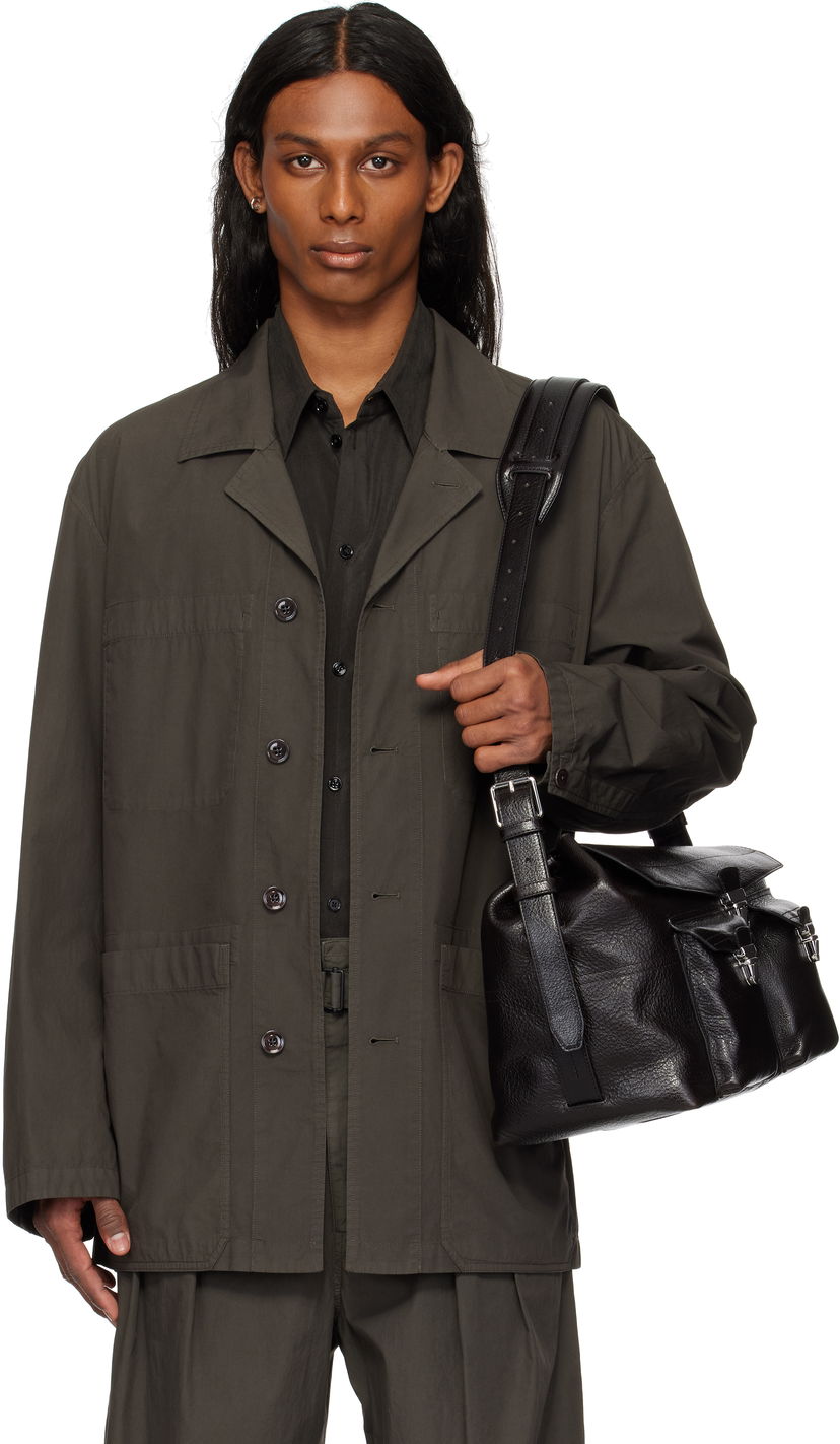 Ručna torbica LEMAIRE Lemaire Workwear Shirt Jacket Crna | OV1013 LF1356