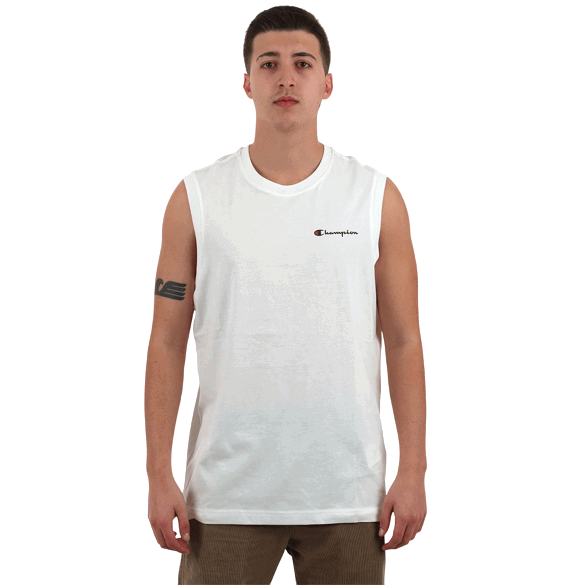 Majica bez rukava Champion Tank Top Bijela | 220779-WW001, 0