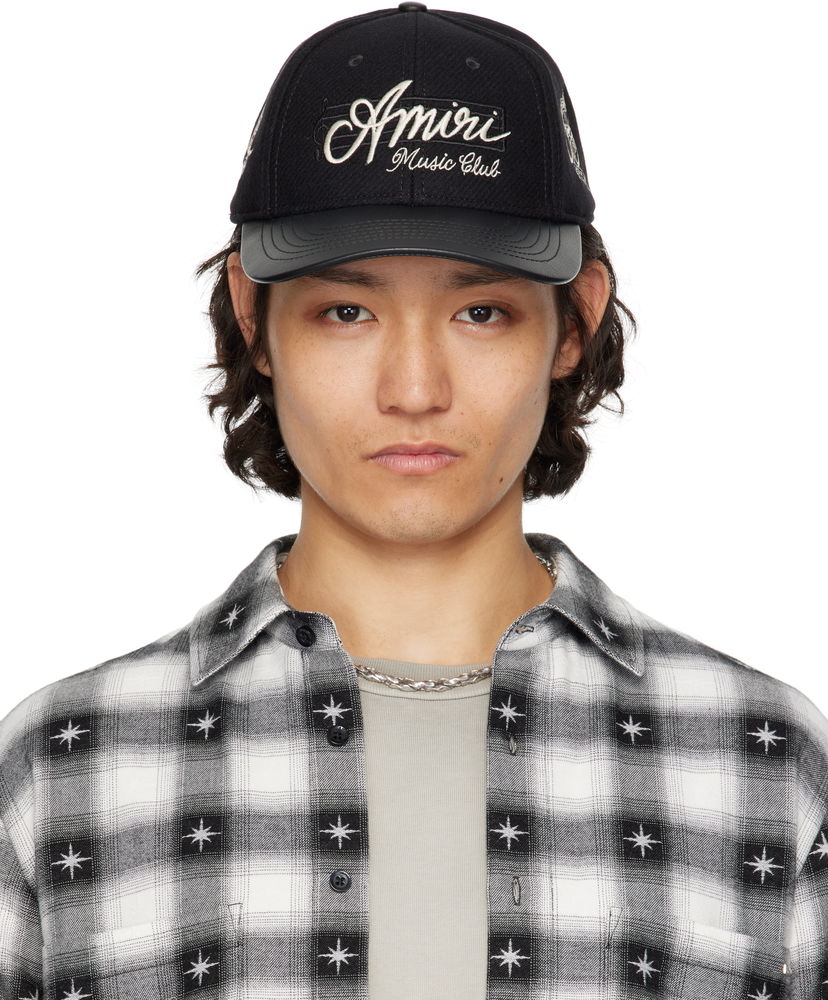 Kapa AMIRI Amiri 'Music Club' Baseball Cap Crna | AMHACP1044
