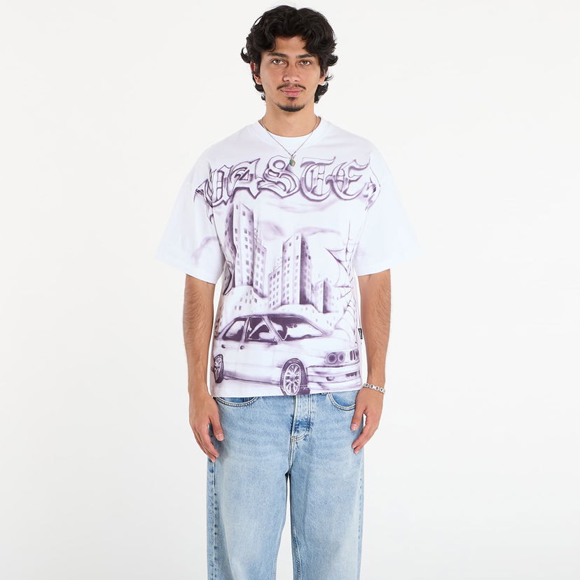 Majica kratkih rukava Wasted Paris Wasted Paris Atm Boxy T-Shirt Bijela | WP_000288