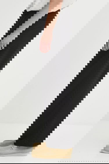 Hlače visvim Visvim Ex Wide Chino Pants Crna | 125105008008, 1