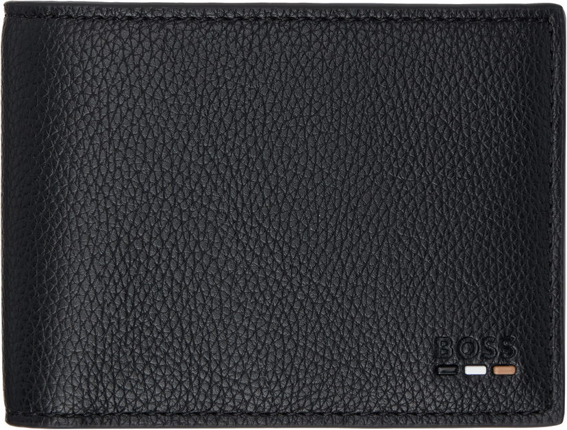 Novčanik BOSS Leather Bifold Wallet Crna | 50536512