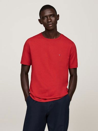 Majica kratkih rukava Tommy Hilfiger S/S T-Shirt Crvena | MW0MW37267XNN