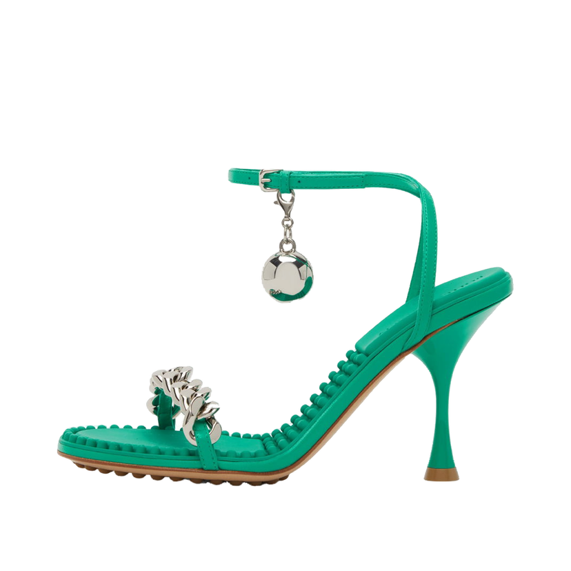 Tenisice i cipele Bottega Veneta Dot Heeled Sandals "Green" Zelena | 667178 VBSF0
