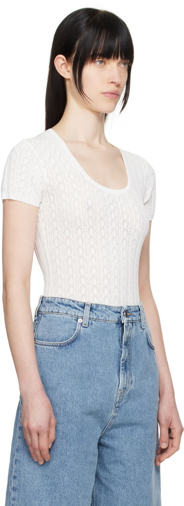 Majica kratkih rukava Loulou de Saison Loulou de Saison Silas Bodysuit Bijela | SILAS, 1