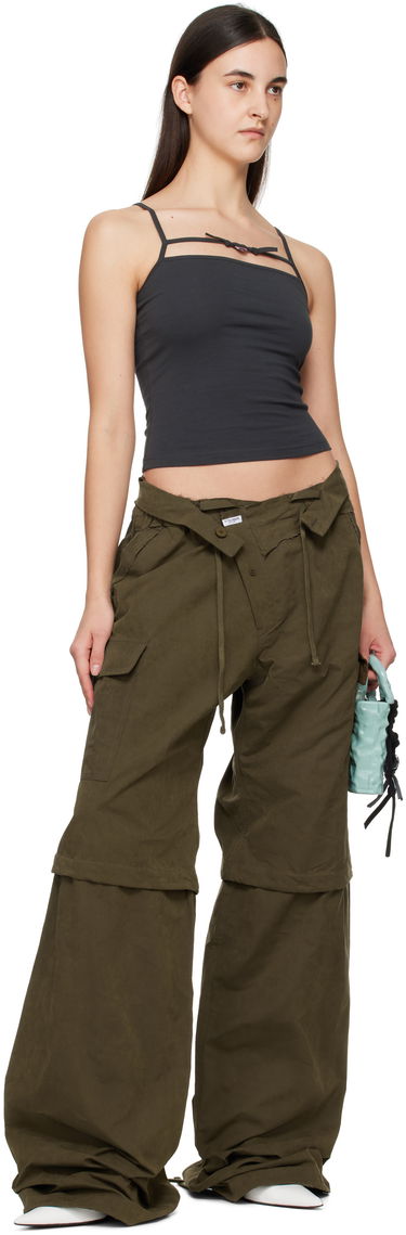 Cargo hlače Ottolinger Ottolinger Baggy Cargo Pants Zelena | 10620030601, 4