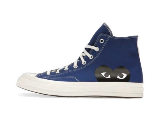 Tenisice i cipele Converse Comme des Garçons PLAY x Chuck 70 High "Blue Quartz" Plava | 171846C