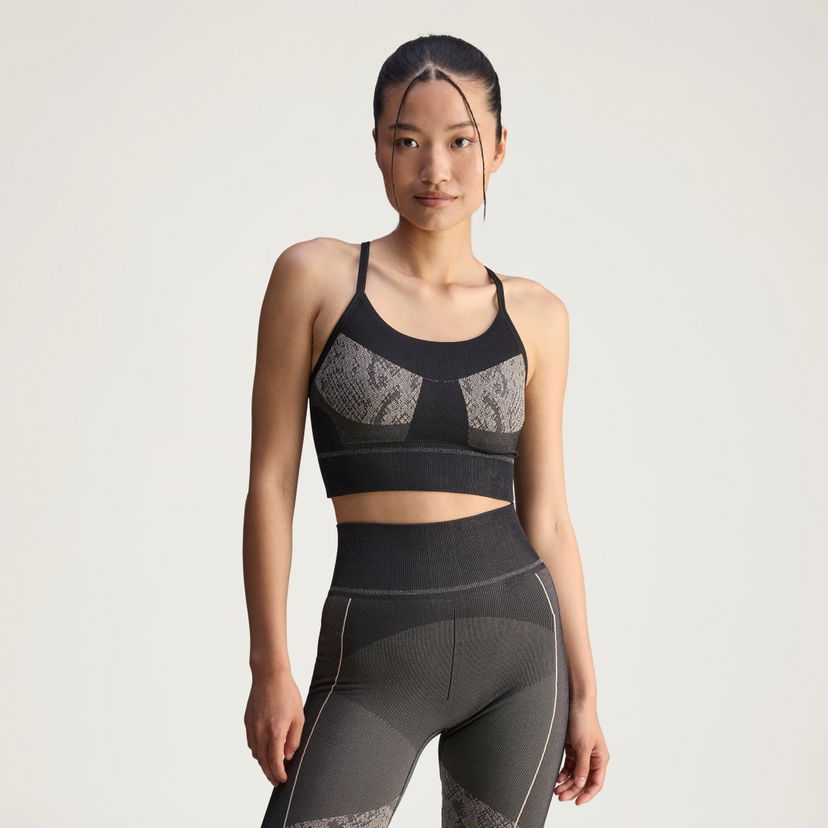Grudnjak adidas Performance Stella McCartney Seamless Yoga Sports Bra Crna | JN0537