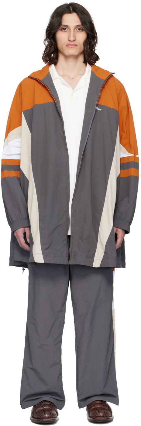 Vjetrovka Martine Rose Compressed Track Jacket Siva | MRSS24-127
