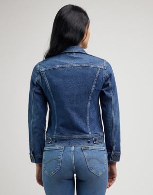 Jakna Lee Rider Jacket "Classic Indigo" Tamnoplava | 112341297:XS, 1