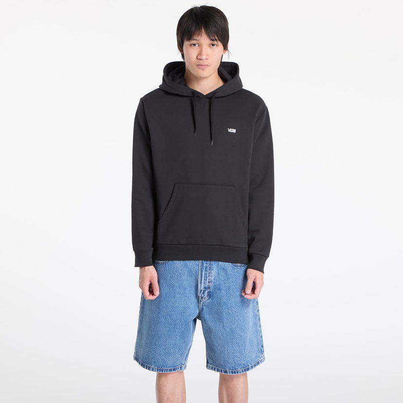 Dukserice Vans Vans Left Chest Pull Over Hoodie Crna | VN000R9YBLK1