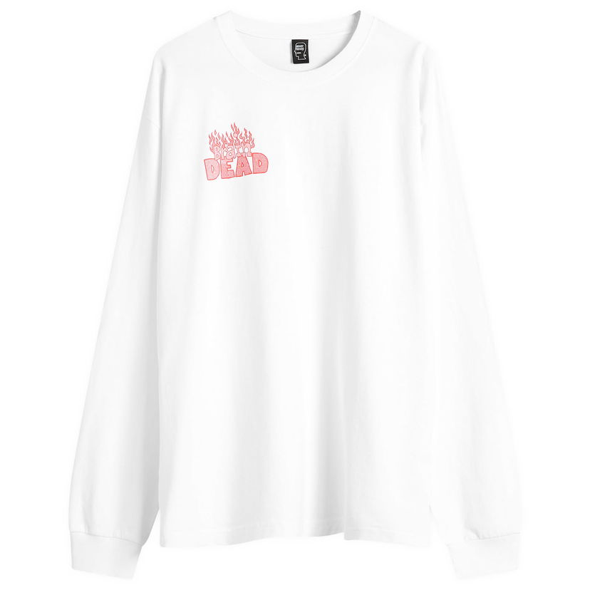 Majica kratkih rukava Brain Dead Brain Dead Judgement Long Sleeve T-Shirt, Size Large Bijela | BDP25T010044-WHT
