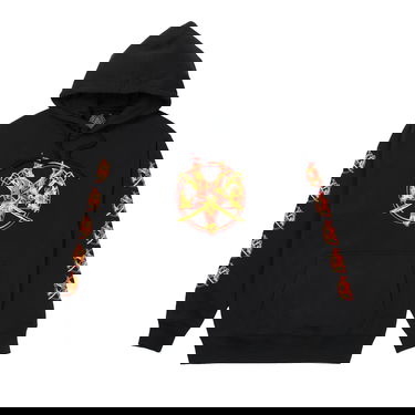 Dukserice Palace Flamed Hoodie Crna | P21HD014, 1