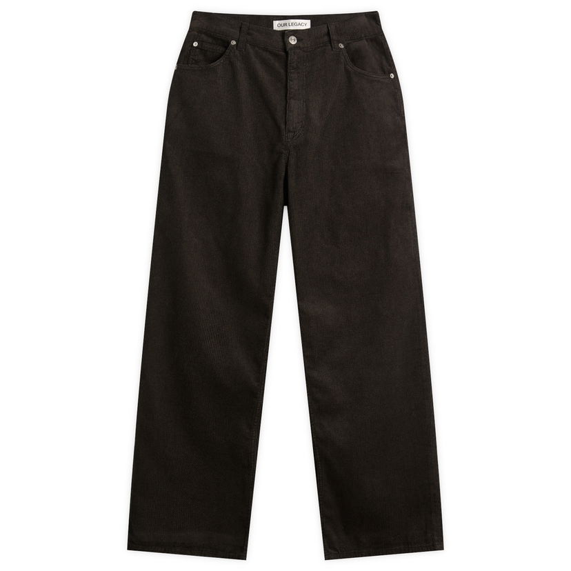 Jeans OUR LEGACY Vast Cut Jeans Twill Cord Smeđa | M4255VD