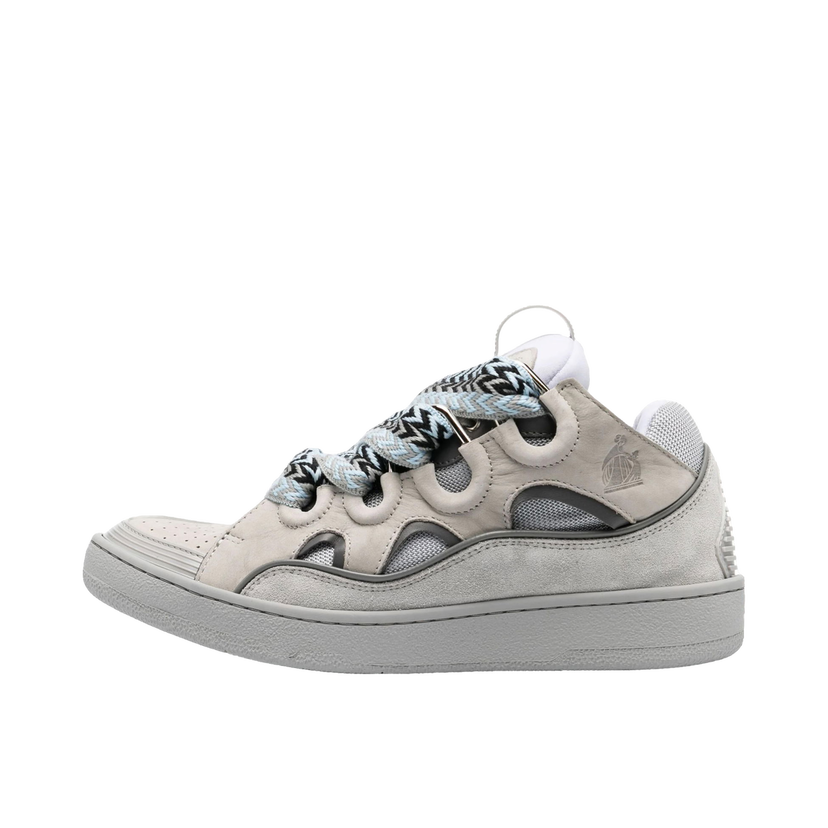 Tenisice i cipele LANVIN Leather Curb "Light Grey Blue" Siva | FMSKRK11DRAGA 2313