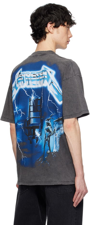 Majica kratkih rukava Represent Clo Represent x Metallica 'Ride The Lightning' Graphic Tee Siva | MLM4356, 2