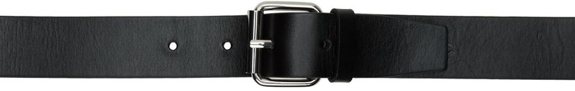 Pojasevi 032C 032c Double Buckle Leather Belt Crna | SS21-A-2030