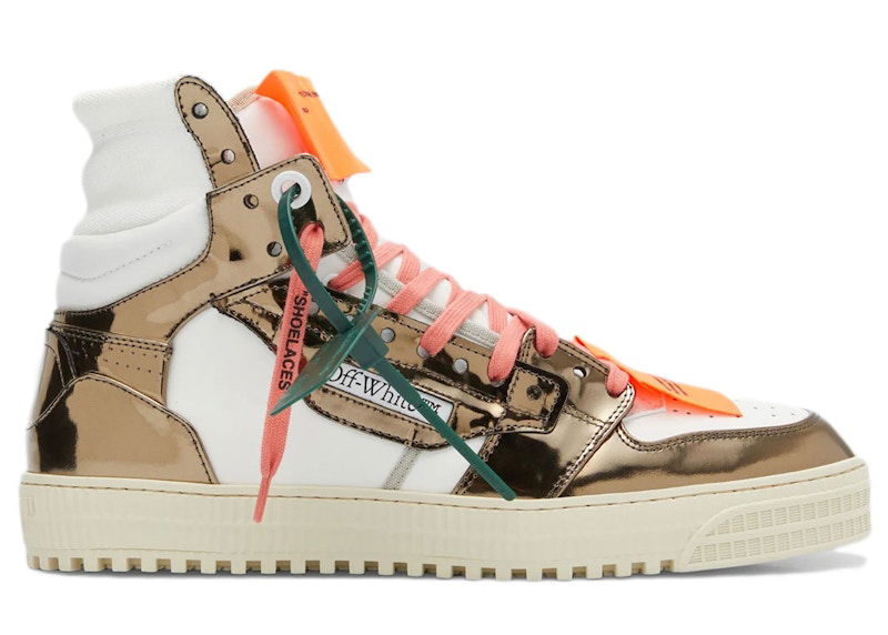 Tenisice i cipele Off-White 3.0 Off Court High-Top White Gunmetal Smeđa | OMIA065S23LEA0040177