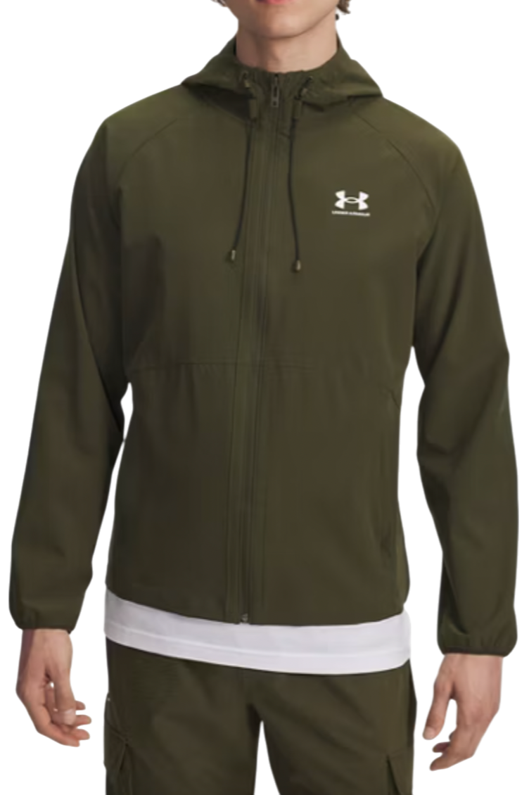 Jakna Under Armour Under Armour UA Vibe Woven Hooded Jacket Zelena | 6003001-308