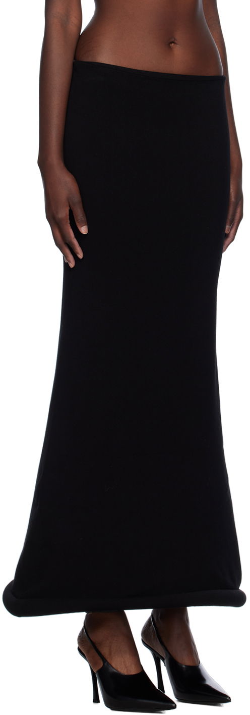 Suknja Jean Paul Gaultier Jean Paul Gaultier 'The Knit 3D' Maxi Skirt Crna | 24/30-F-JU120-M081-00, 1