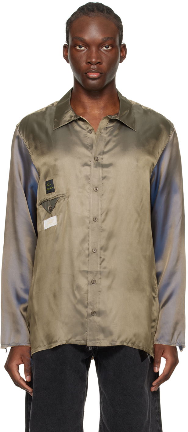 Košulja Martine Rose Lining Shirt Bež | MRSS24-433