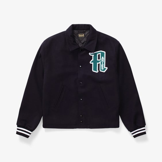 Jakna Aries Varsity Jacket Crna | FUAR70201-BLK, 0