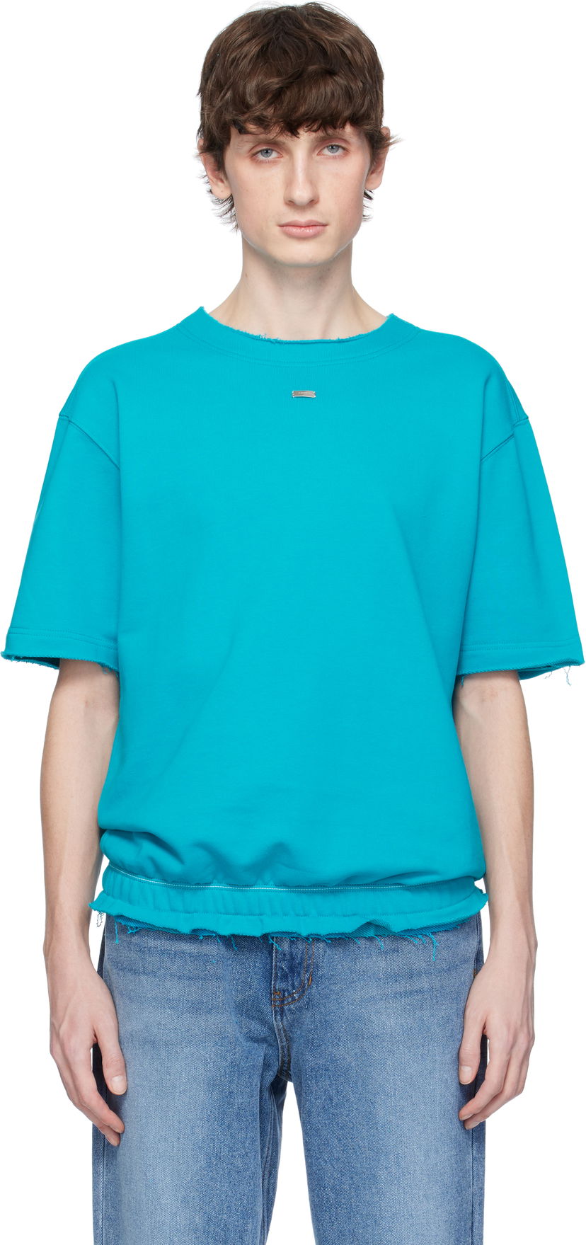 Majica kratkih rukava ADER ERROR ADER error Half Sleeve T-Shirt Tirkiz | BO01SSSW0201TQ