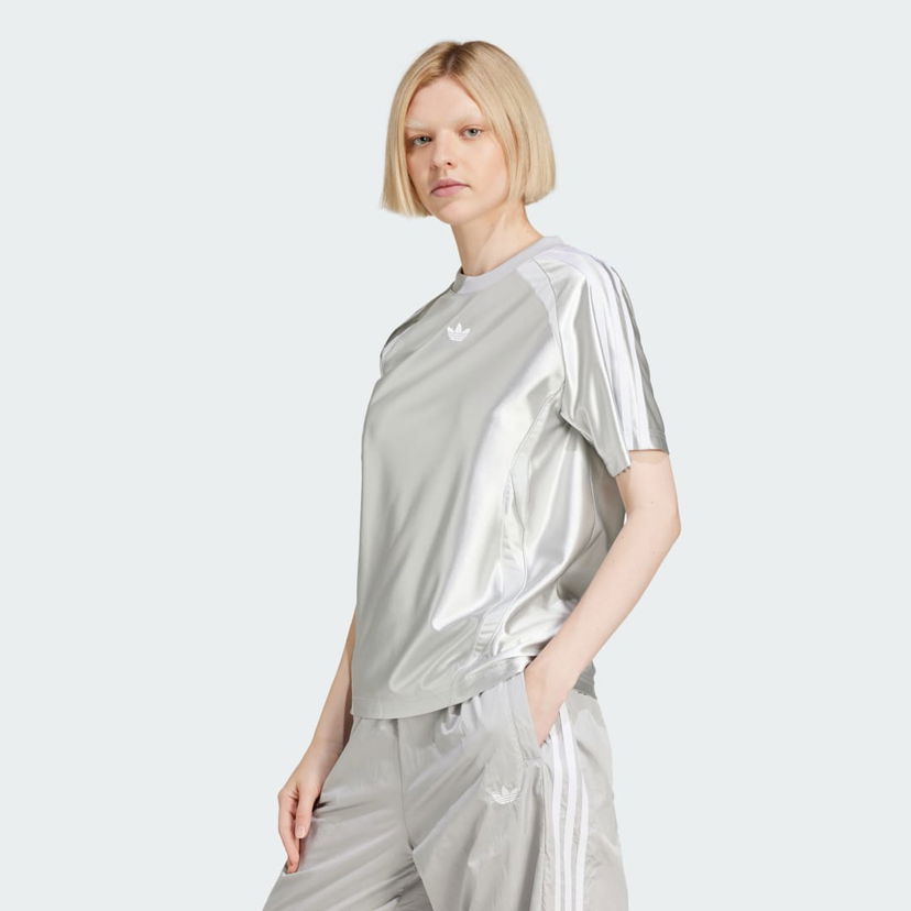 Majica kratkih rukava adidas Performance Adicolor Teamgeist Loose T-Shirt Metalik | JD0254