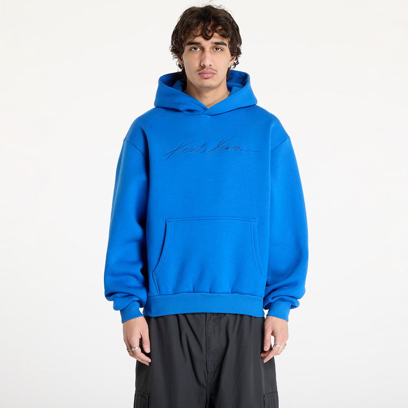 Dukserice Karl Kani Autograph Heavy OS Hoodie Plava | 60210193
