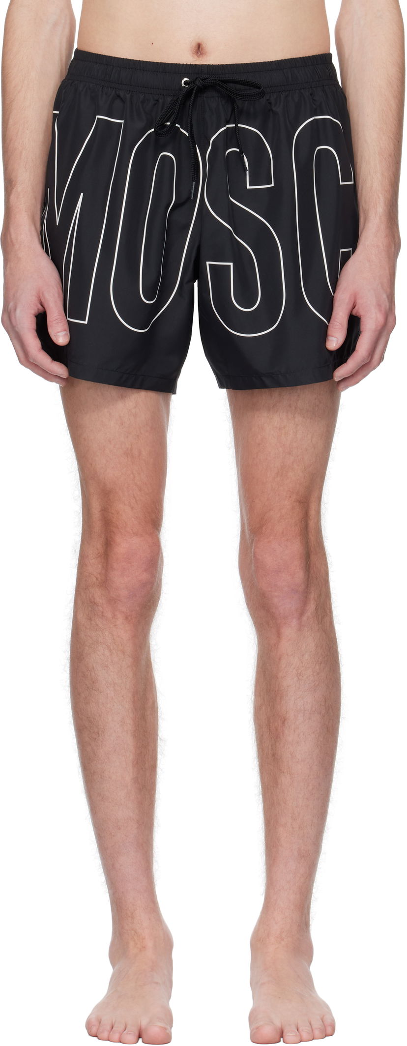 Kupaći kostimi Moschino Moschino Logo Swim Shorts Crna | V3A4224 9301 1555