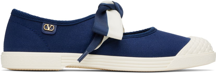Haljina Valentino Valentino Garavani Bay By Bay Ballerinas Plava | 6W2S0LH9WZG