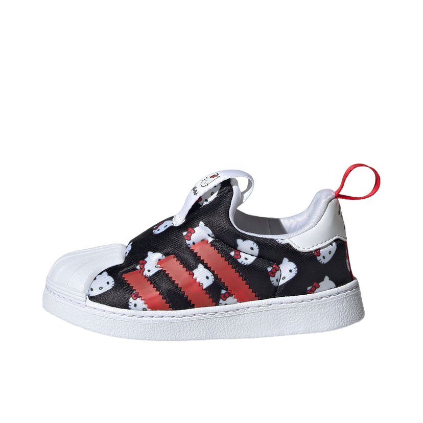 Tenisice i cipele adidas Originals Superstar 360 Hello Kitty Cloud White Core Black Vivid Red (TD) Crna | GY9214