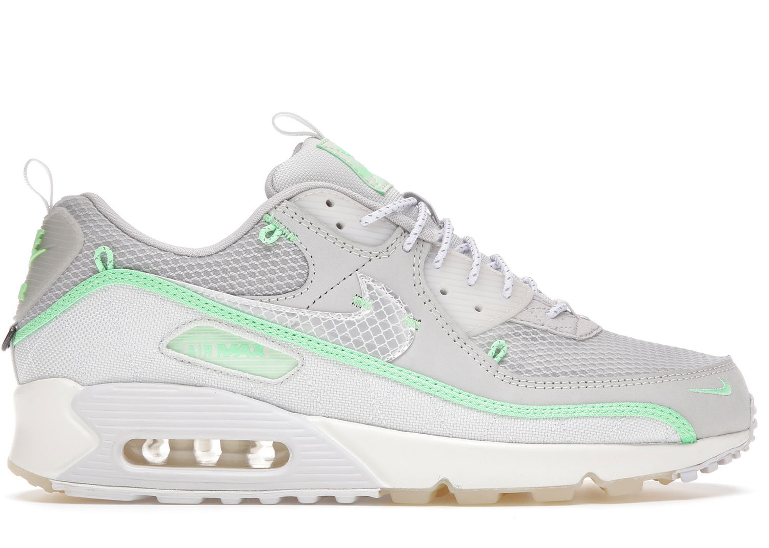 Tenisice i cipele Nike Air Max 90 Sail Neon Green Bijela | CZ9078-010, 0