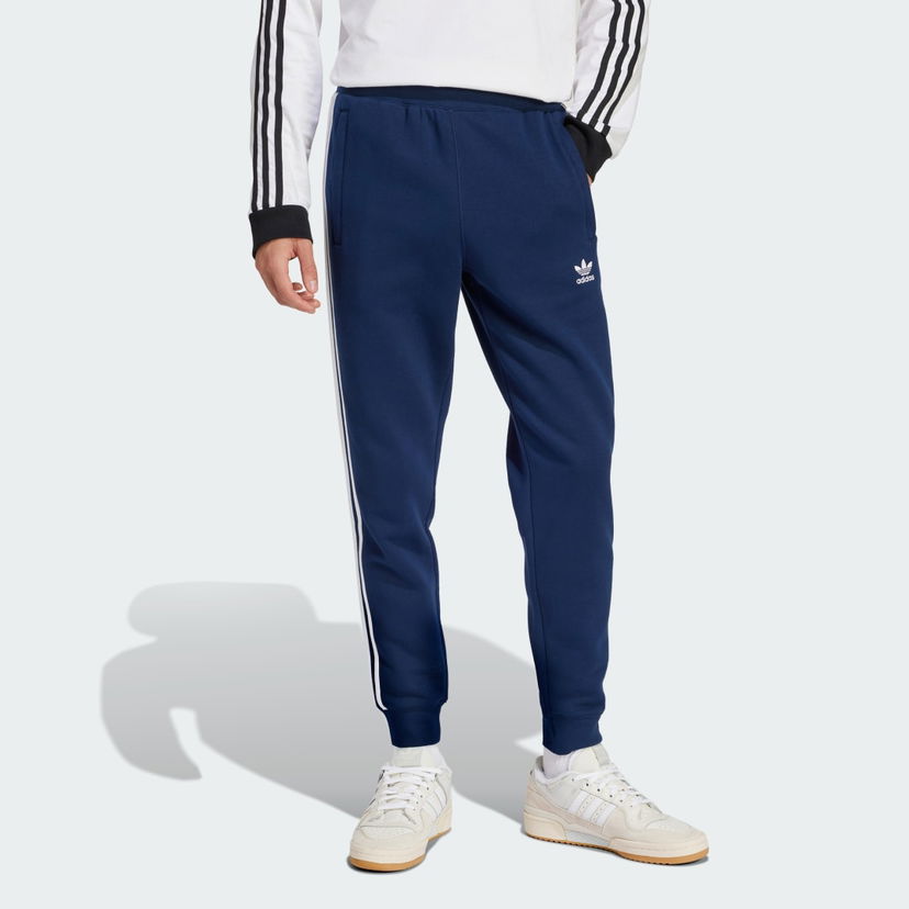 Trenirka adidas Performance Adicolor 3-Stripes Fleece Pants Plava | IM9319
