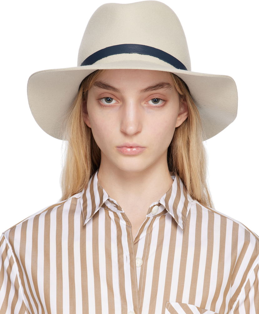 Šešir rag & bone rag & bone Finley Packable Fedora Bež | WJW23S1033SA33