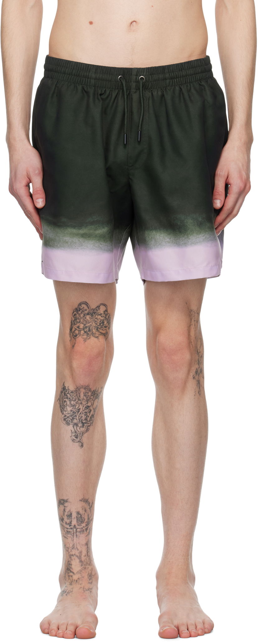 Kupaći kostimi Dries Van Noten Dries Van Noten Printed Swim Shorts Ljubičasta | 251-022500-1431